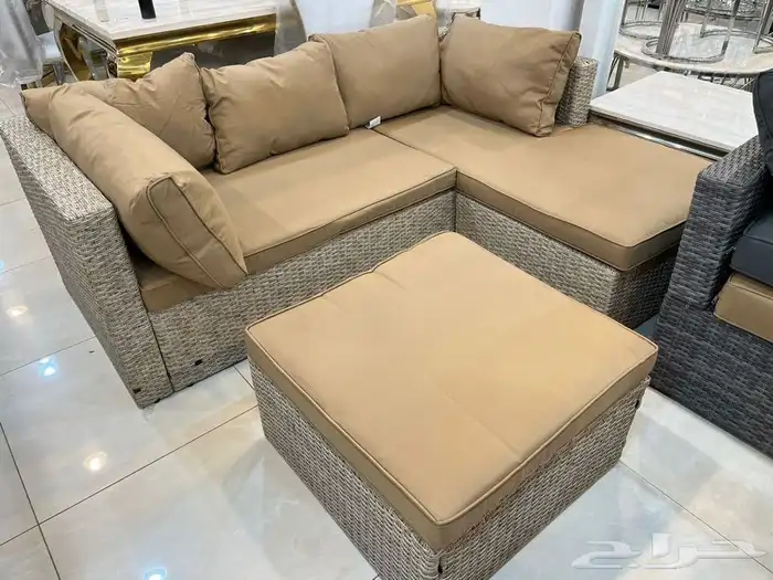 كنب داخلي وخارجي للبيت والحدائق استرخاء وعادي كنب سرير 96