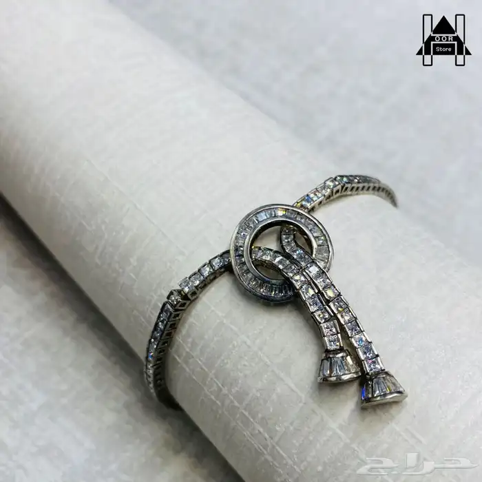 طقم فضه ( Silver ) استرليني عيار 925 مرصع بأجمل فصوص زركون 2