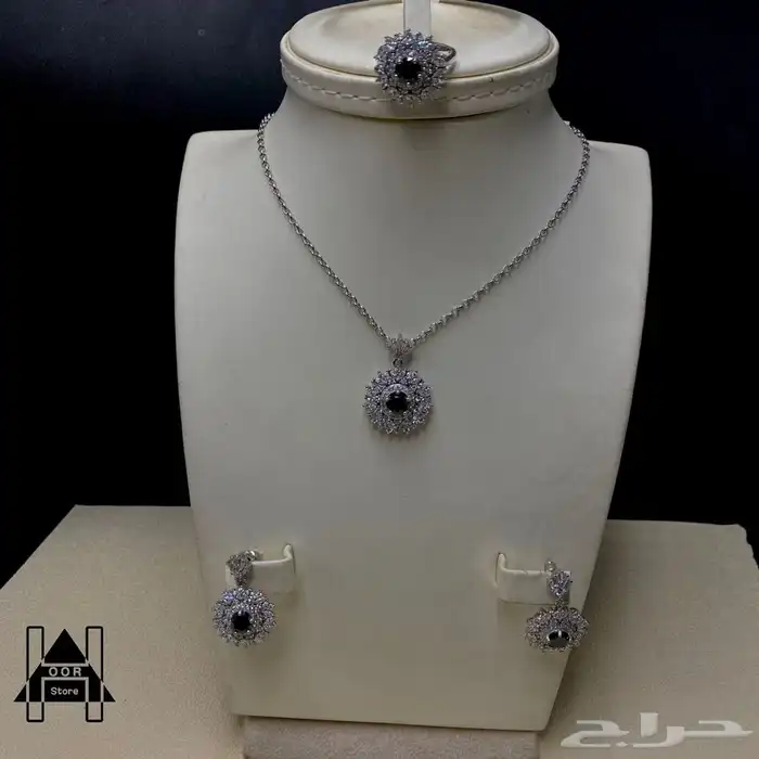 طقم فضة ( Silver ) نسائي عيار 925 1