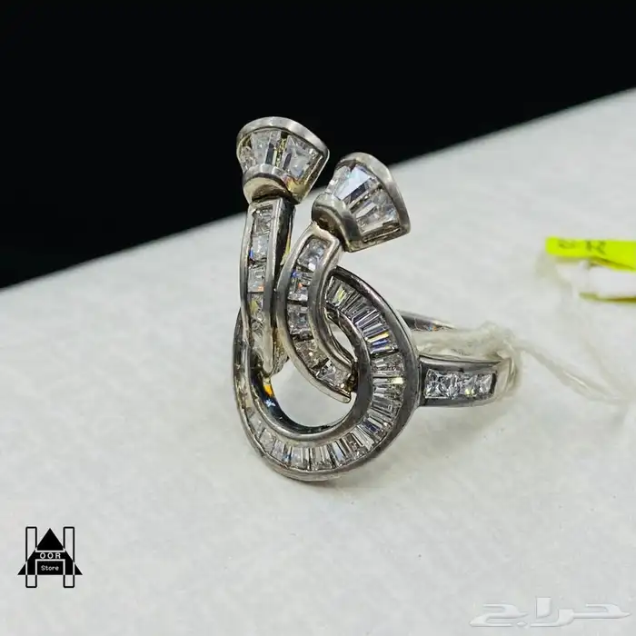 طقم فضه ( Silver ) استرليني عيار 925 مرصع بأجمل فصوص زركون 3