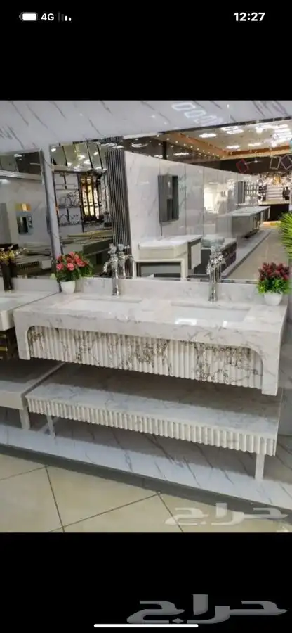 مغاسل ديكور رخام طبيعي صناعي 55