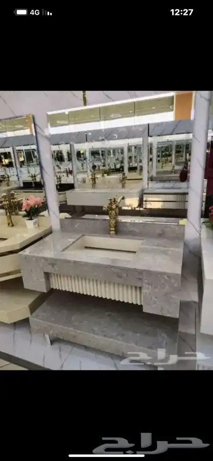 مغاسل ديكور رخام طبيعي صناعي 57