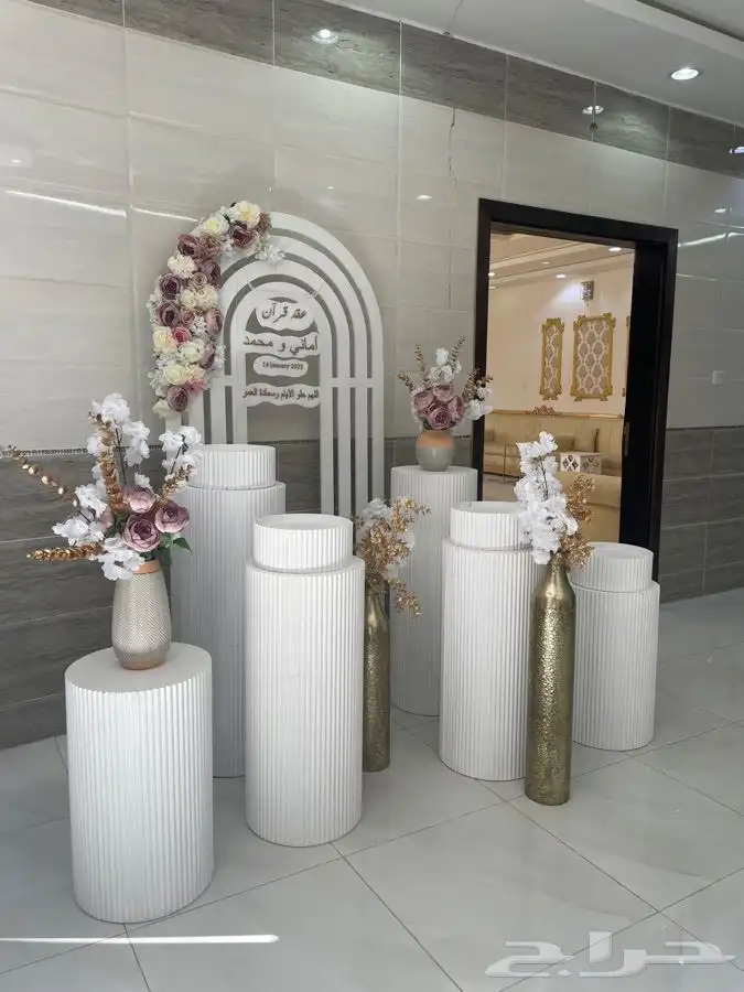 (تأجير ) طاولات استقبال 9