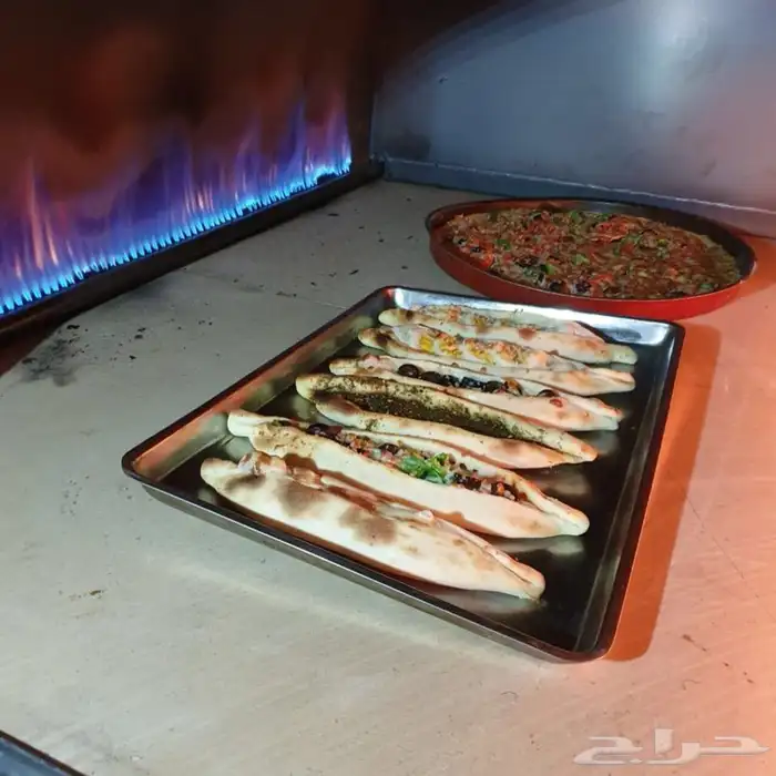 فرن حجر غاز طابونة استيل متحرك 4