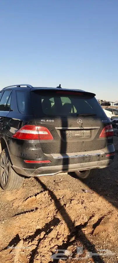 تشليح مقبل لبيع قطع غيار مرسيدس ML40 موديل 15 4