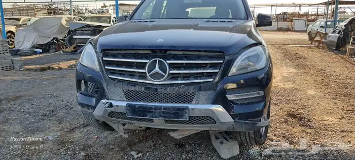 تشليح مقبل لبيع قطع غيار مرسيدس ML40 موديل 15 0