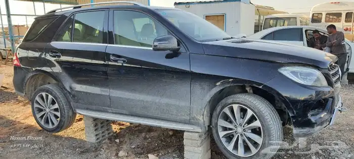 تشليح مقبل لبيع قطع غيار مرسيدس ML40 موديل 15 2
