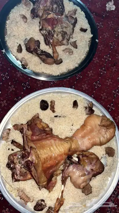 طليان مفطح حنيذ بالمرخ 2