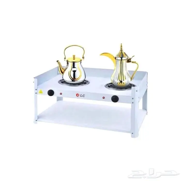 موقد كهربائي للقهوة والشاي 2 شعلة حلزوني 0