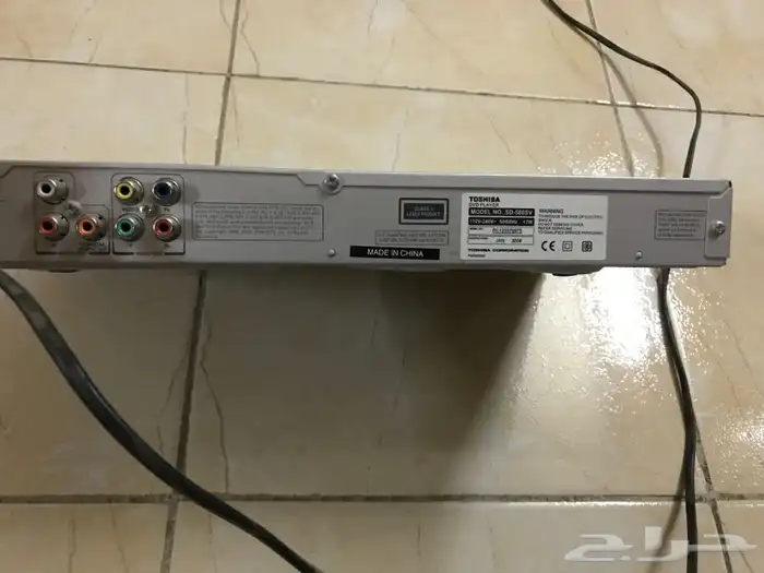 جهاز فيديو ال جي وجهاز دي في دي توشيبا 3