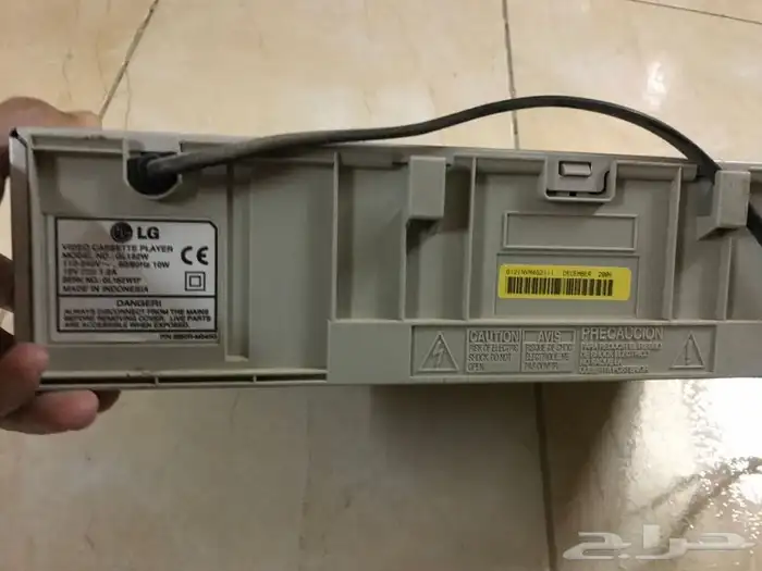 جهاز فيديو ال جي وجهاز دي في دي توشيبا 1