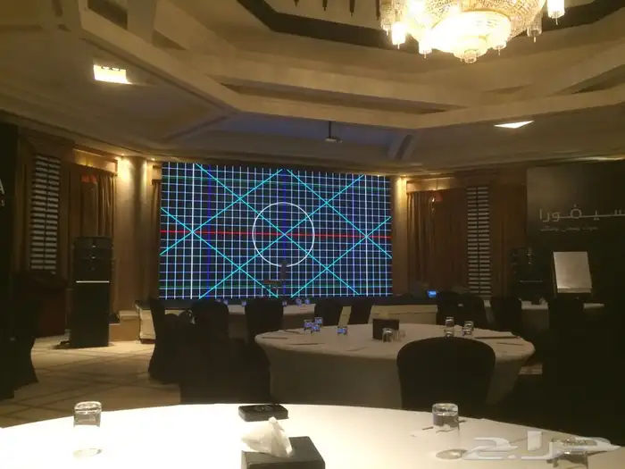 تأجير وبيع شاشات led حفلات مؤتمرات معارض 7