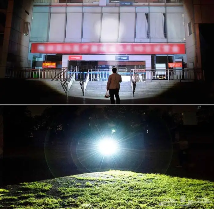 كشاف ليد قوي صديقك بالسفر شحن طاقة شمسية وشحن منزلي وسيارة 5