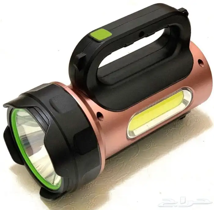 كشاف ليد قوي صديقك بالسفر شحن طاقة شمسية وشحن منزلي وسيارة 0