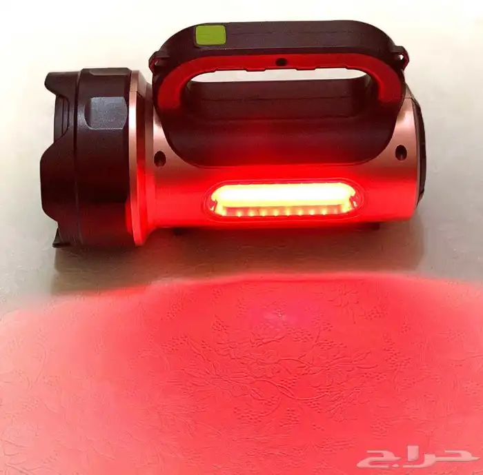 كشاف ليد قوي صديقك بالسفر شحن طاقة شمسية وشحن منزلي وسيارة 2