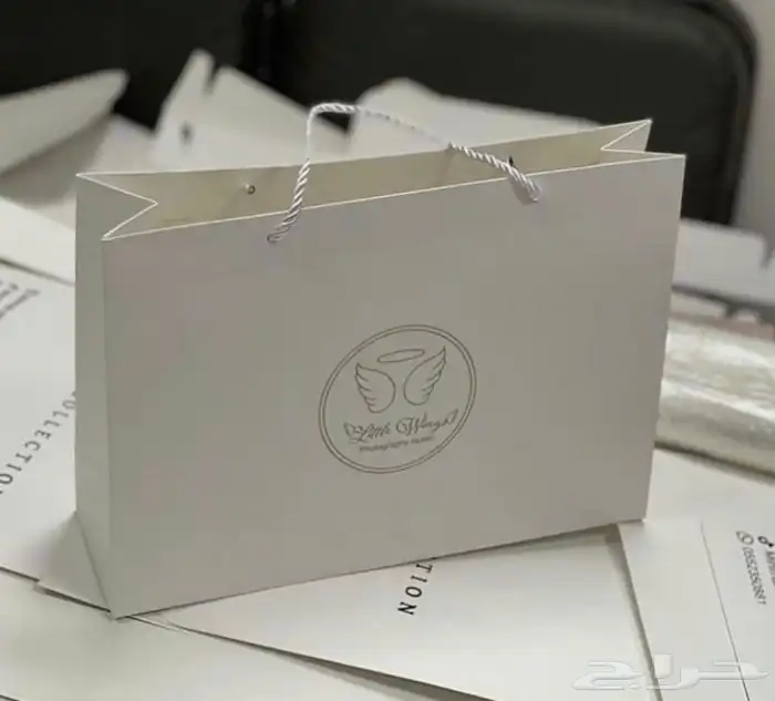 طباعة بوكسات عباية أكياس لوقو قماش كروت 26