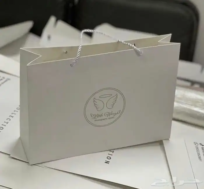 طباعة بوكسات عباية أكياس لوقو قماش كروت 7