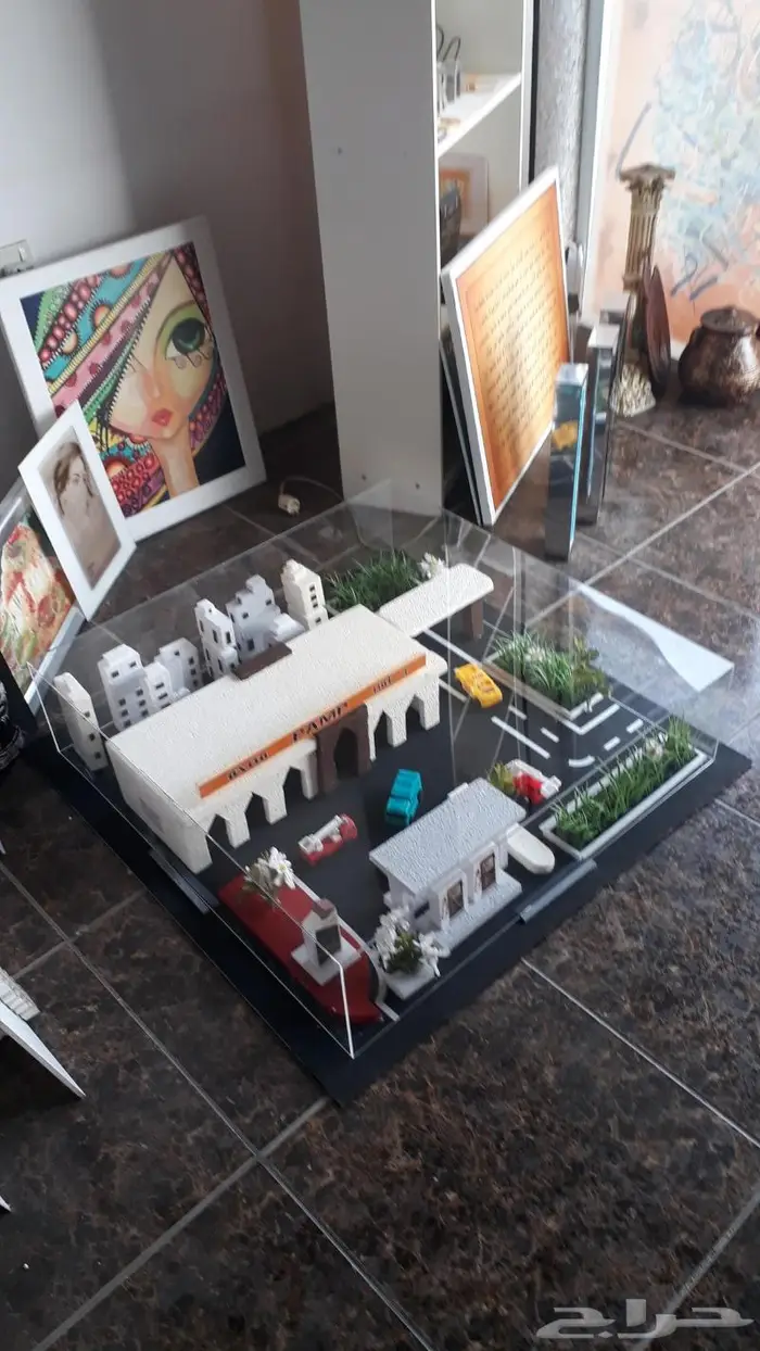خطاط ورسام عمل مجسمات 2
