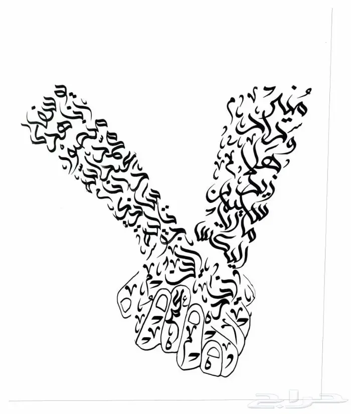 خطاط ورسام عمل مجسمات 32