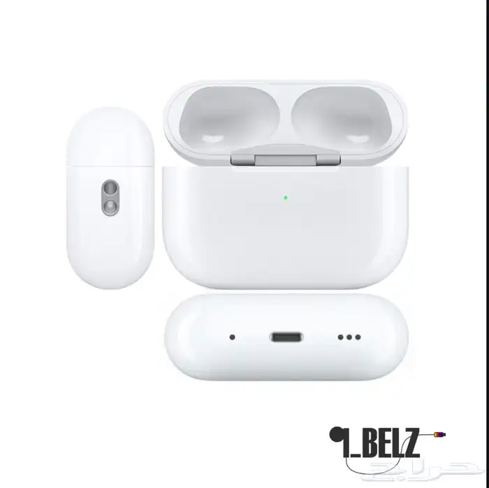 سماعة ابل ايربودز برو جيل الثاني علبة الشاحن البوكس اصلية 0