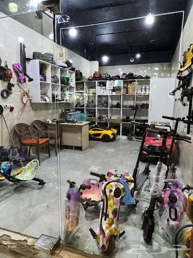 صيانة جميع انواع لسكوترات وسيارت لاطفال وقطع لغيار 0