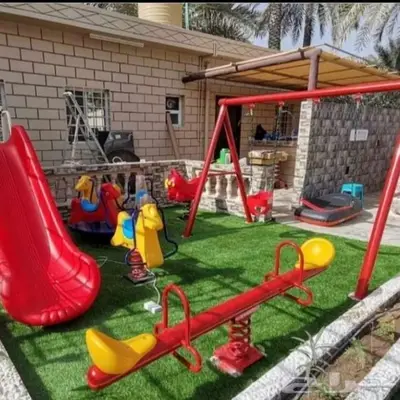 العاب خارجية مراجيح و زحاليق 7