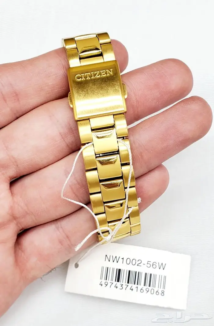 ساعة سيتزن اوتوماتيك قديمة ونادرة بلون ذهبي 5