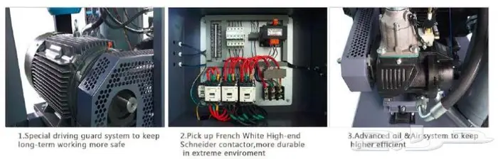 كمبروسر هواء سكرو -ضاغط هواء حلزوني 6