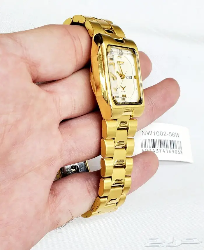 ساعة سيتزن اوتوماتيك قديمة ونادرة بلون ذهبي 2