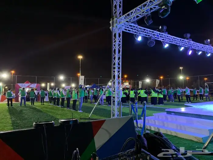 شاشات حفلات اضاءه ستى كلرر بيم ليد باركان استيج 4