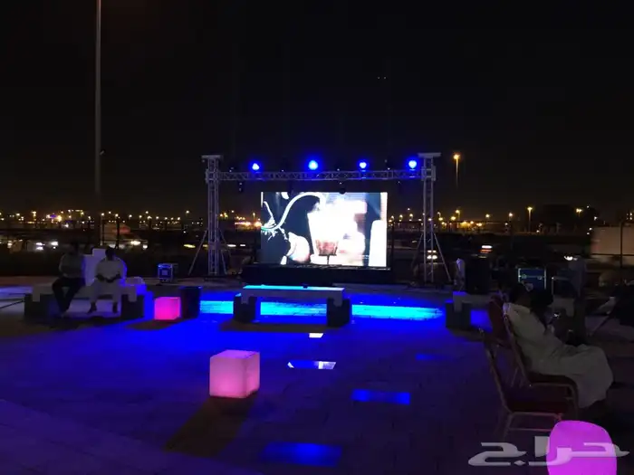 شاشات حفلات اضاءه ستى كلرر بيم ليد باركان استيج 1