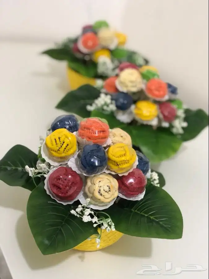 حلويات باقات معمول للمناسبات 1