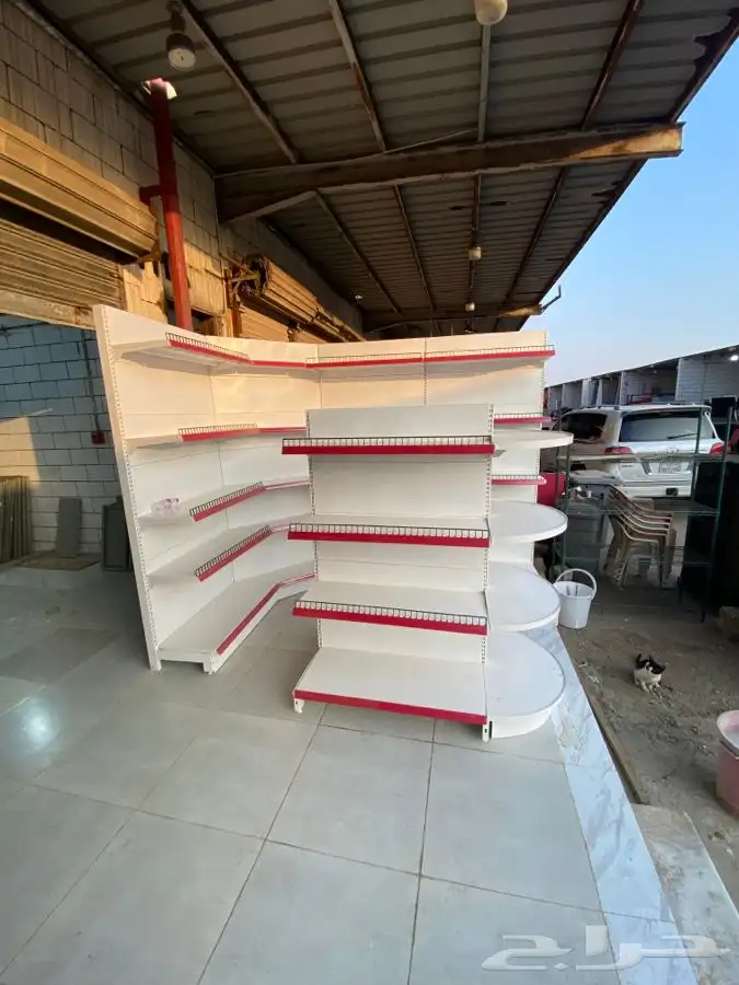 رفوف سوبر ماركت والبقاله والمستودعات 2