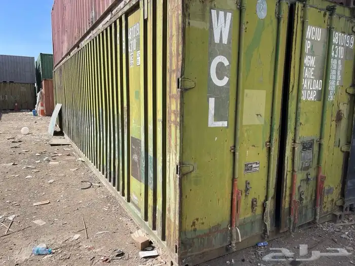 كونتينرات 40 قدم للبيع والتاجير الرياض containers 40 ft 3