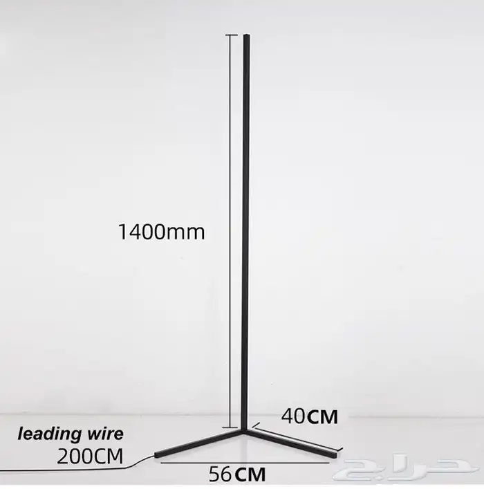 إضاءة زاوية LED بتصميم وتوزيع جميل للضوء 6