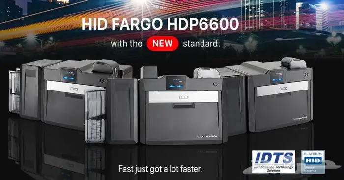 طابعة البطاقات والتشفير HID FARGO HDP6600 2