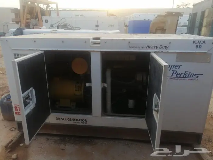 مولدات كهرباء جديد ومستعمل 30و45و60 كيلوا 6