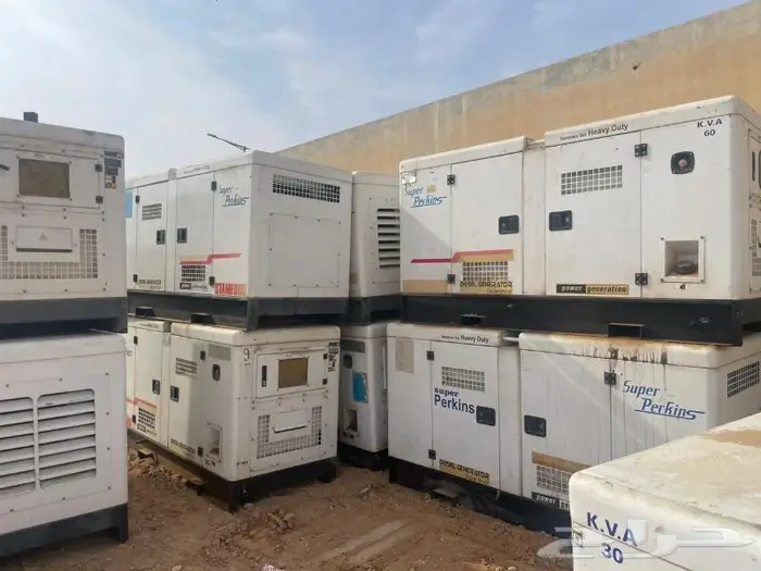 مولدات كهرباء جديد ومستعمل 30و45و60 كيلوا 9