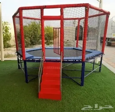 العاب خارجية مراجيح وزحاليق و نطيطات 3