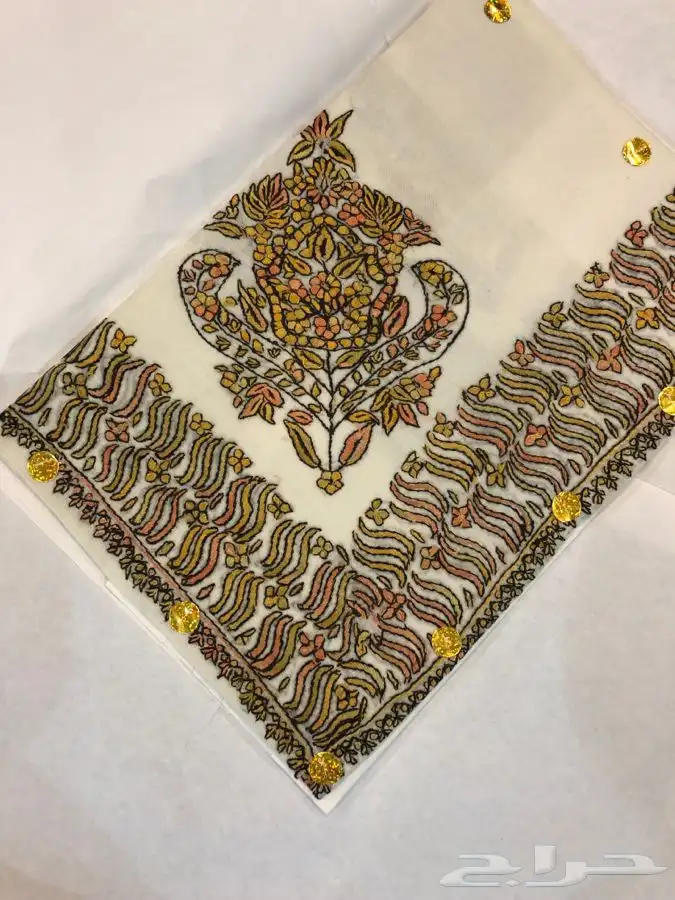 سعر تصفية ..شالات بشمينا تطريز يدوي 14