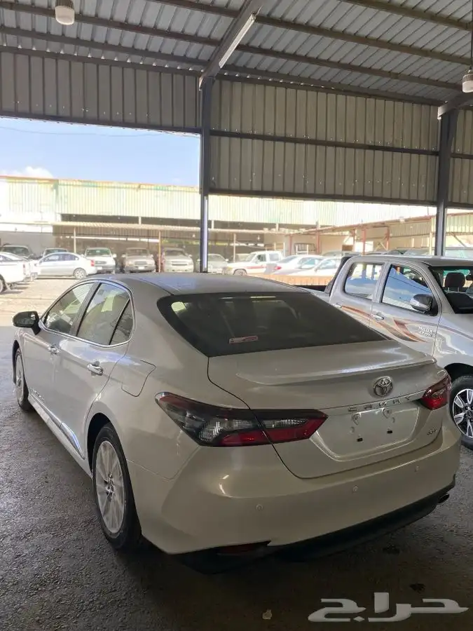 كامري 2024 فل كامل ابيض بنزين سعودي اصفار 2