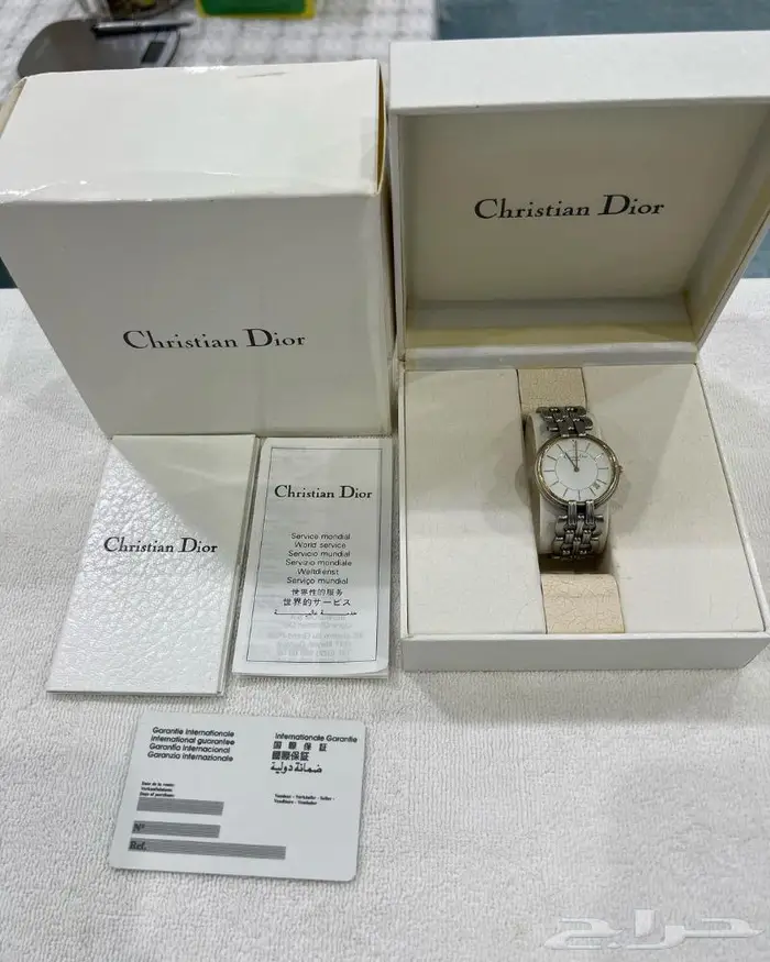 ساعه ديور شبه جديدة 1