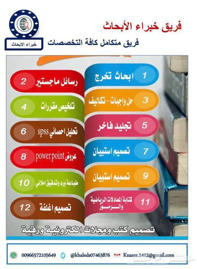  فريق متخصص كافة التخصصات 1