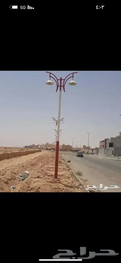 اعمدة أناره ديكوري مضلع 16