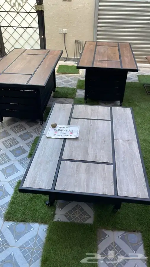 مدفاه او منقد او منقل طاوله للحدائق والمقاهي والشاليهات 80