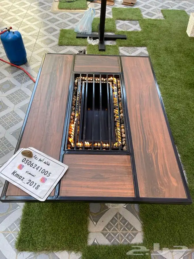 مدفاه او منقد او منقل طاوله للحدائق والمقاهي والشاليهات 77