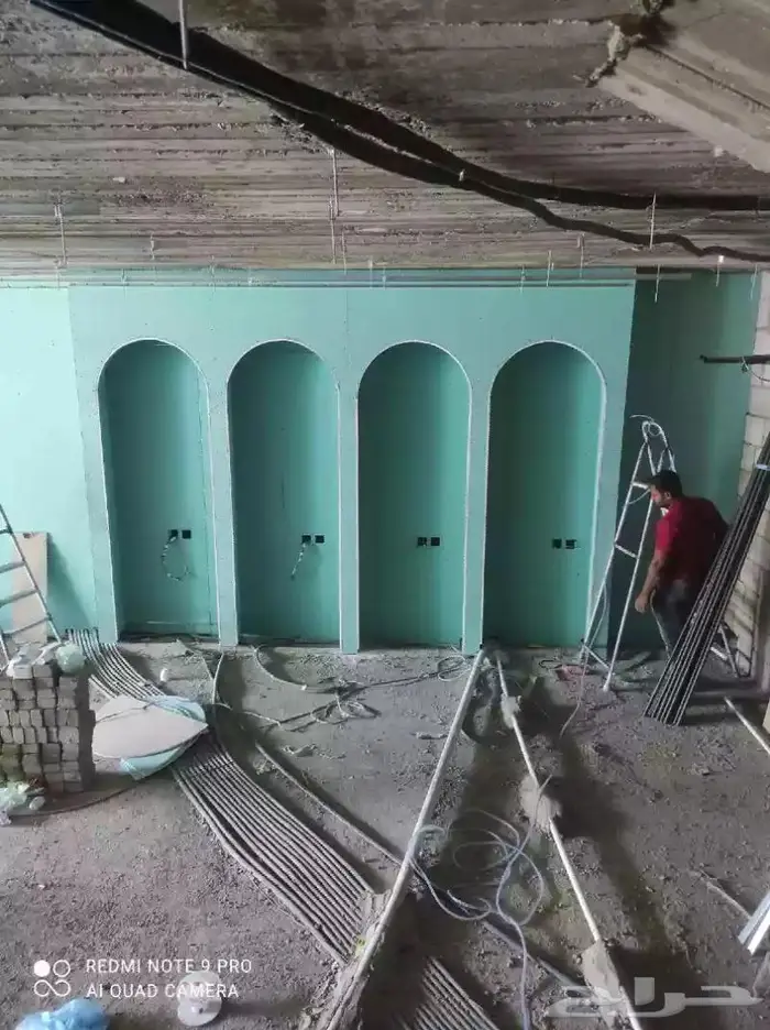 معلم جبس بود و سيمنت بورد 4