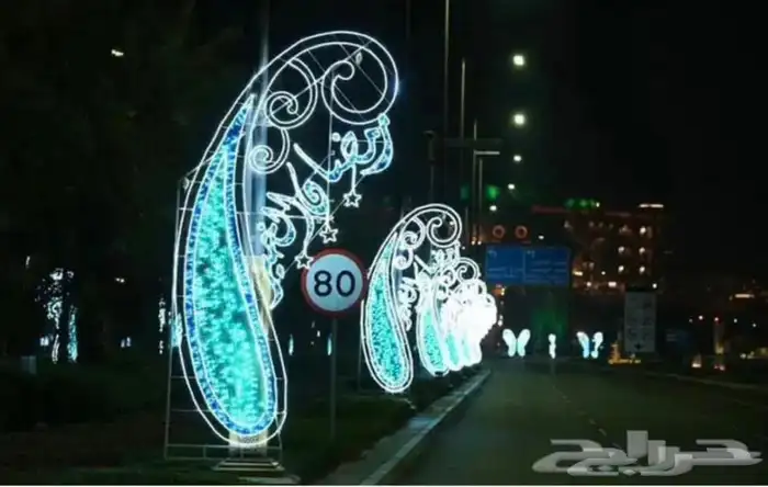 اعمدة أناره ديكوري مضلع 3