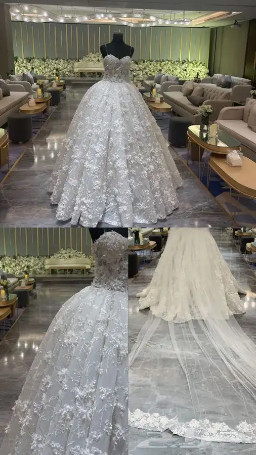 فرصه ذهبيه لاتفوتكم فستان عروس جديد 2