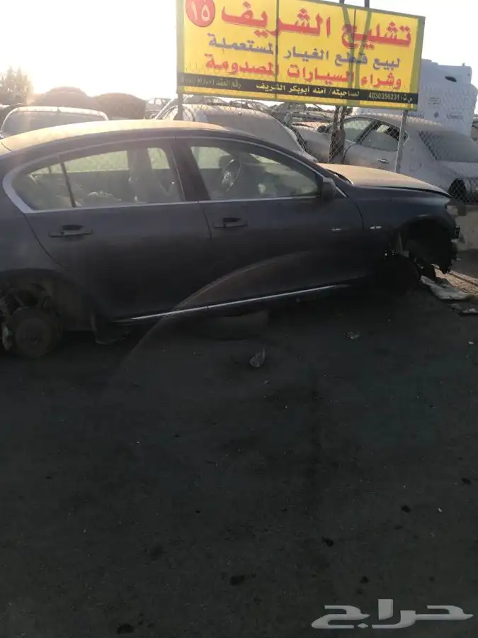 لكزس G s مديل 2006 السيارة بيع تشليح قطع غيار 4